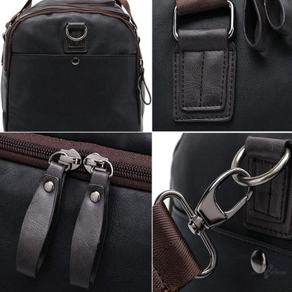 Elegante und langlebige Leder-Reisetasche