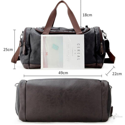 Reise-Lederrucksack – Hochwertige Ledermaterialien, bequem zum Mitnehmen