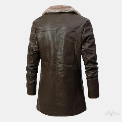 Maverick Soul - Herren Lederjacke mit kuscheliger Innenfütterung für einen stilvollen Look