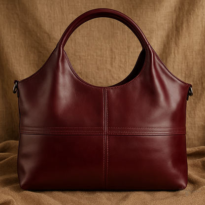Chice nachhaltige Ledertasche für Damen, Schultertasche für stilvolle Eleganz