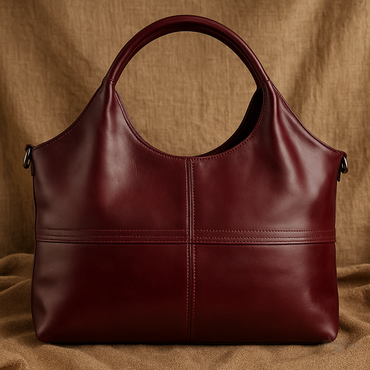 Chice nachhaltige Ledertasche für Damen, Schultertasche für stilvolle Eleganz