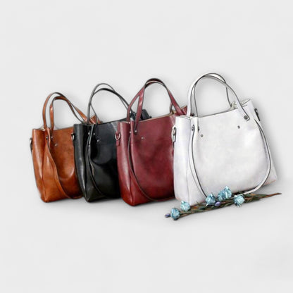 Azura - 4-teiliges Vintage Leder Taschen-Set