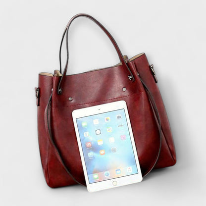 Azura - 4-teiliges Vintage Leder Taschen-Set