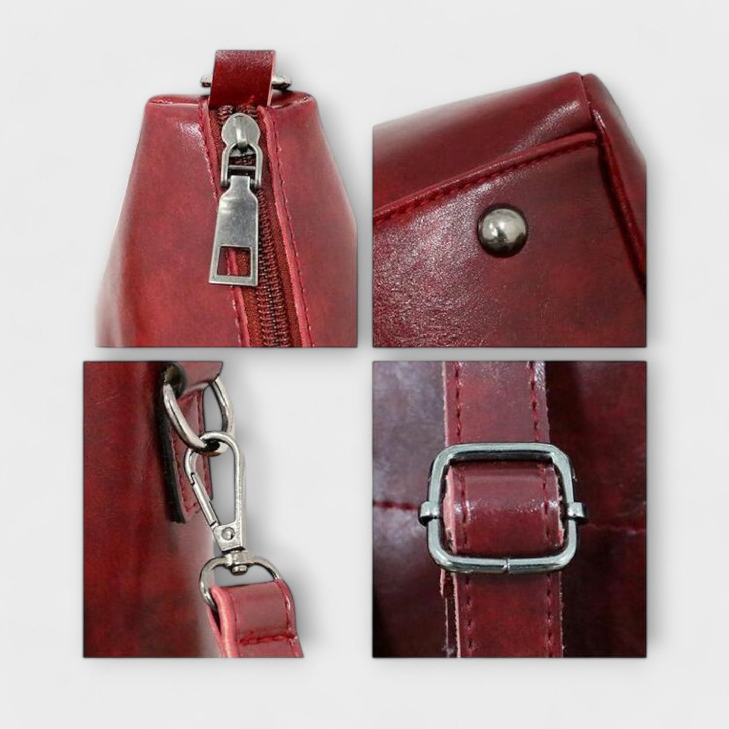 Azura - 4-teiliges Vintage Leder Taschen-Set