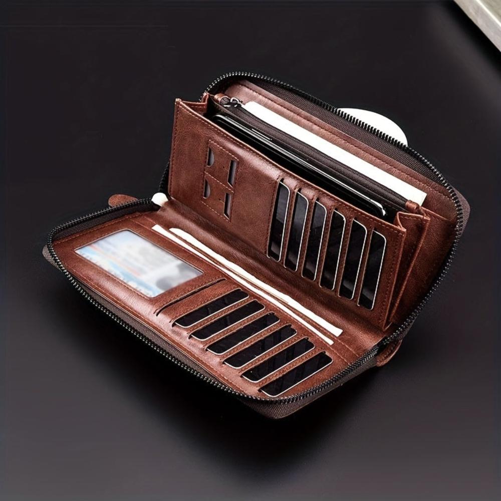 Stylishe Holden RFID-Brieftasche mit praktischem Reißverschluss