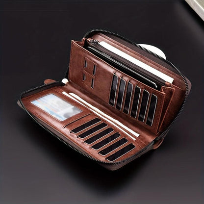 Stylishe Holden RFID-Brieftasche mit praktischem Reißverschluss