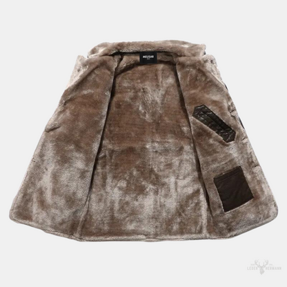 Maverick Soul - Herren Lederjacke mit kuscheliger Innenfütterung für einen stilvollen Look