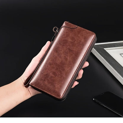 Stylishe Holden RFID-Brieftasche mit praktischem Reißverschluss