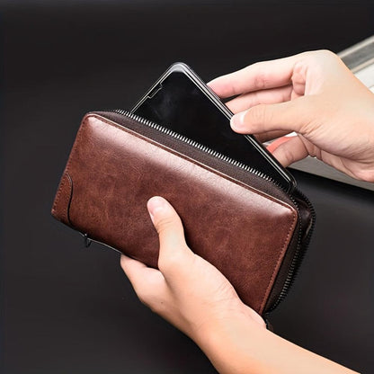 Stylishe Holden RFID-Brieftasche mit praktischem Reißverschluss