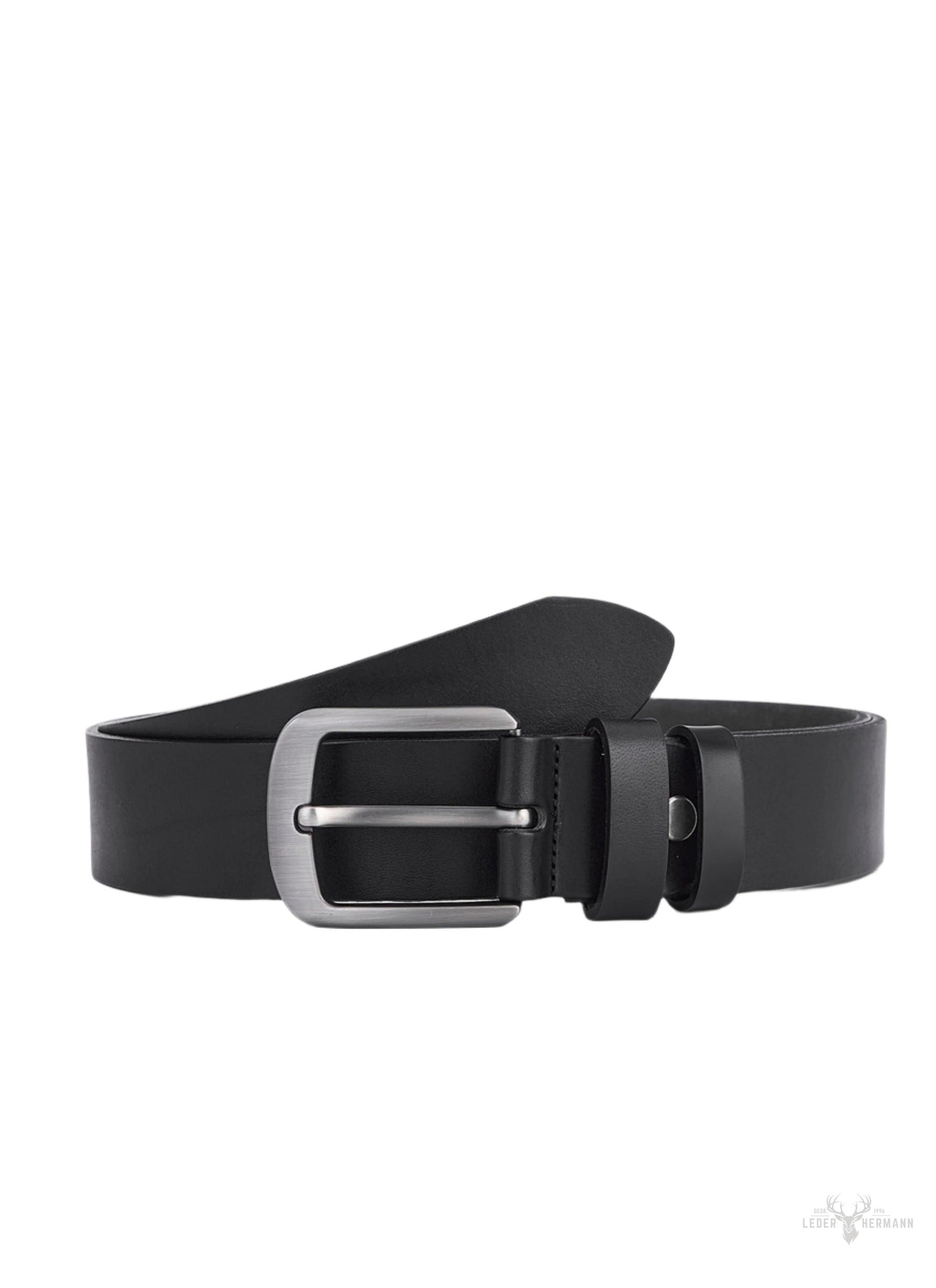 2 Stücke Luxus echtes Leder Gürtel - Elegant Schwarz & Dunkelbraun - Vollleder für Langlebigkeit und Komfort - Herren Ledergürtel