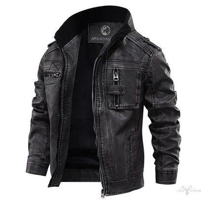 Stilvolle Urban Edge Lederjacke für einen trendigen Look