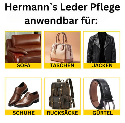 Hermann`s Leder Pflege & Reparatur Set