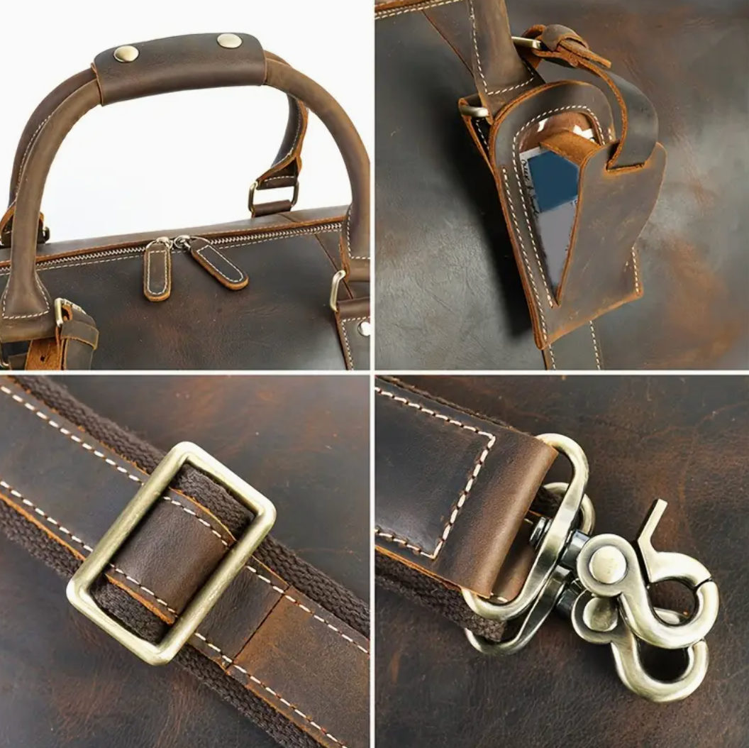 Leder Luxus Tasche mit Geheimen Staufach | GEHEIMBAG