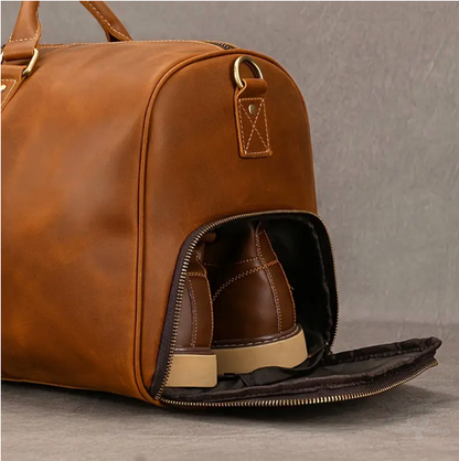 DAKOTA Reisetasche aus feinstem Leder