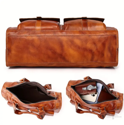 Große Leder Herren Tasche Maximum