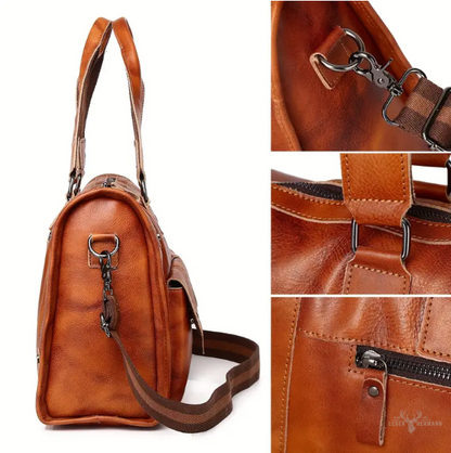 Große Leder Herren Tasche Maximum