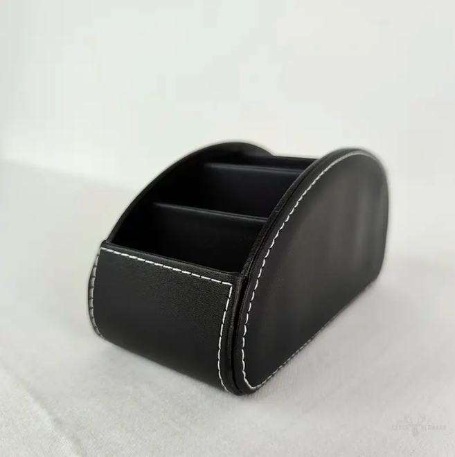 Leder Fernbedienungshalter oder für Kosmetik