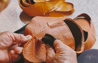 Hermann`s Slip-On Leder Schuhe