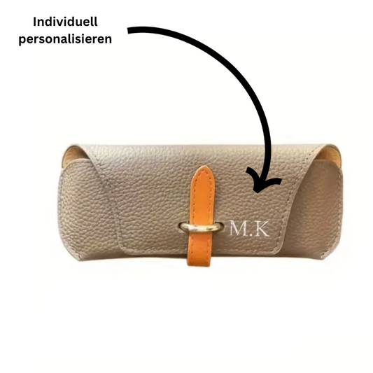 Personalisiertes Brillenetui mit Namen/Initialen
