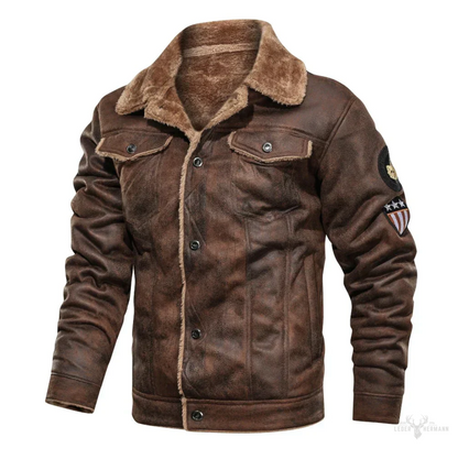 Flight Streak Luxus-Lederjacke für einen mutigen und stilvollen Look