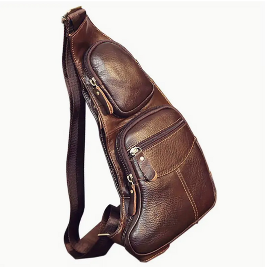 Leder Schultertasche | SYLT