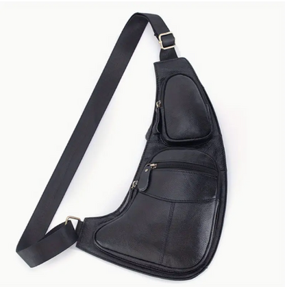 Leder Schultertasche | SYLT