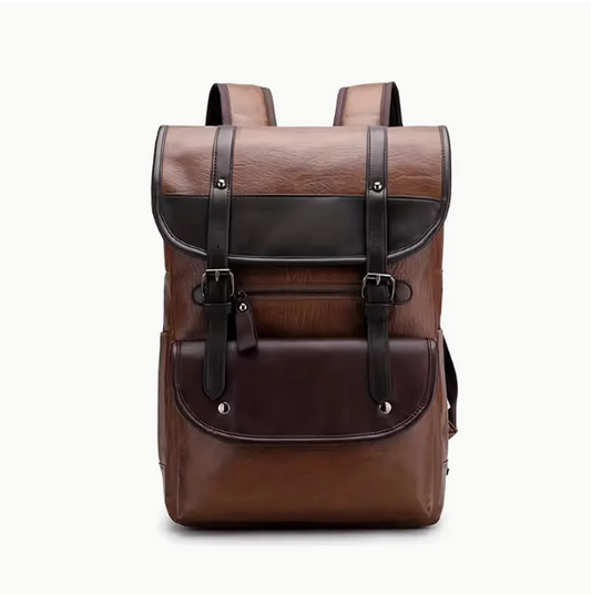 Mulifunctionaler Verschluss Leder Rucksack | IDEALISMUS