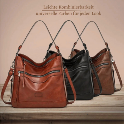 Muriel's Zeitlose aus Leder | Stylische Schulter Tasche