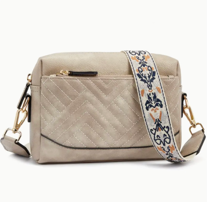 Lisa die Elegant verspielte | Leder Schultertasche