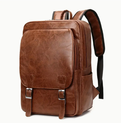 Vintage "FOR YOU" Reise Leder Rucksack