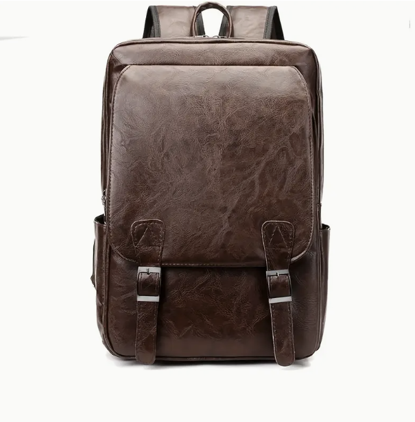 Vintage "FOR YOU" Reise Leder Rucksack