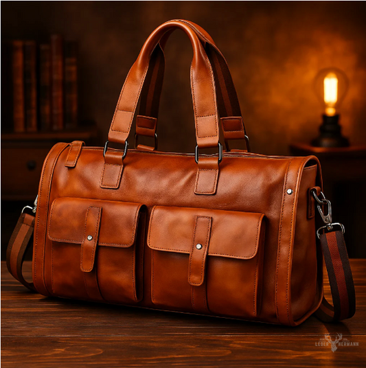 Große Leder Herren Tasche Maximum