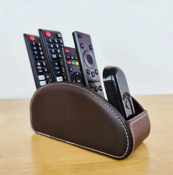 Leder Fernbedienungshalter oder für Kosmetik