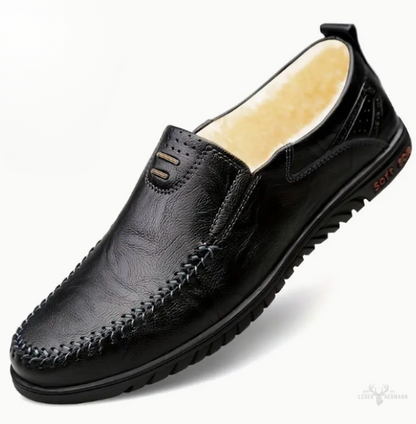 Hermann`s Slip-On Leder Schuhe