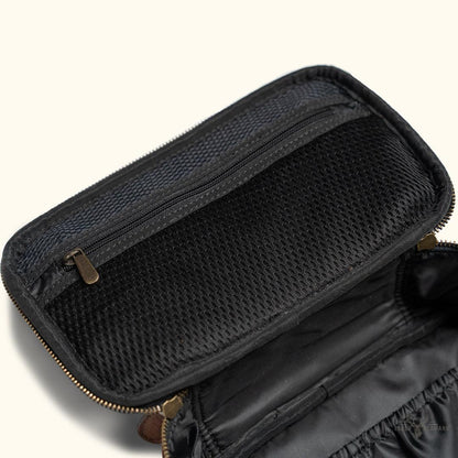 Limitierte Buffalo-Roosevelt Kulturtasche aus Büffelleder