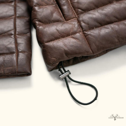 Bridger Herren Daunenjacke in Elegant Dunkelbraun – Wärme und Stil für den Winter