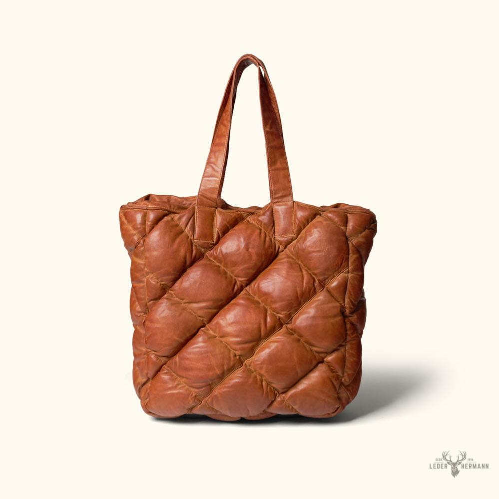 Brider-Leather Tote in limitierter Edition – Große Version in Vintage Tan