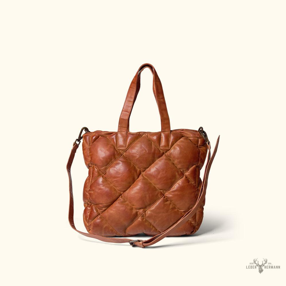Brider-Leather Tote in limitierter Edition – Große Version in Vintage Tan