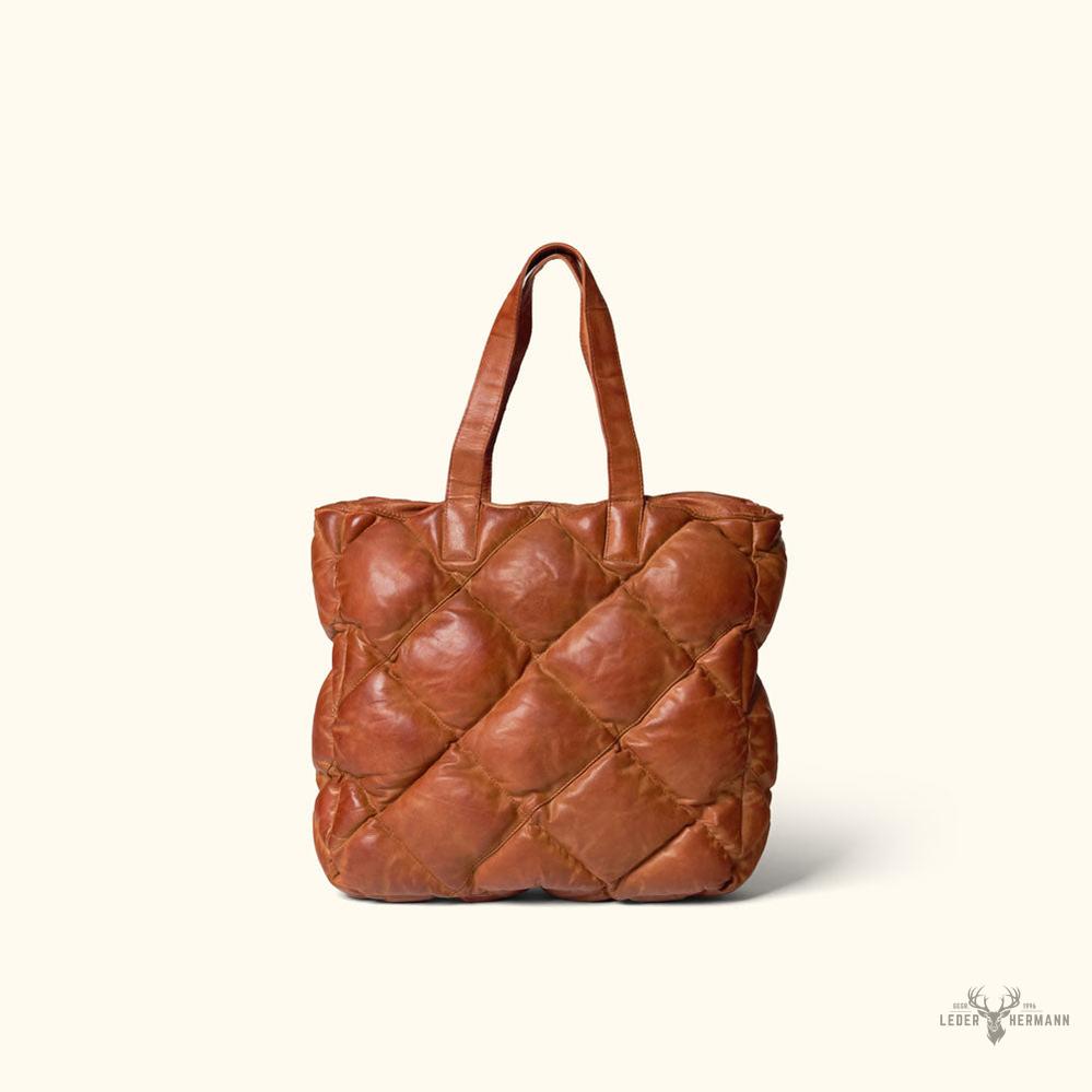 Limitierte Edition Leder-Tote Bridger – Vintage Braun, Kleines Elegantes Modell
