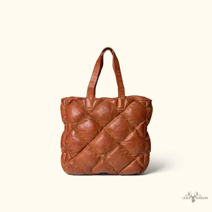 Limitierte Edition Leder-Tote Bridger – Vintage Braun, Kleines Elegantes Modell
