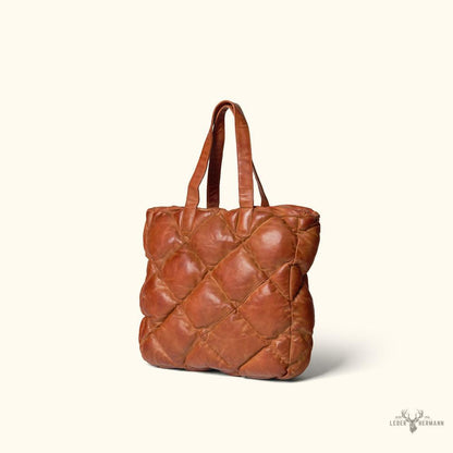 Limitierte Edition Leder-Tote Bridger – Vintage Braun, Kleines Elegantes Modell