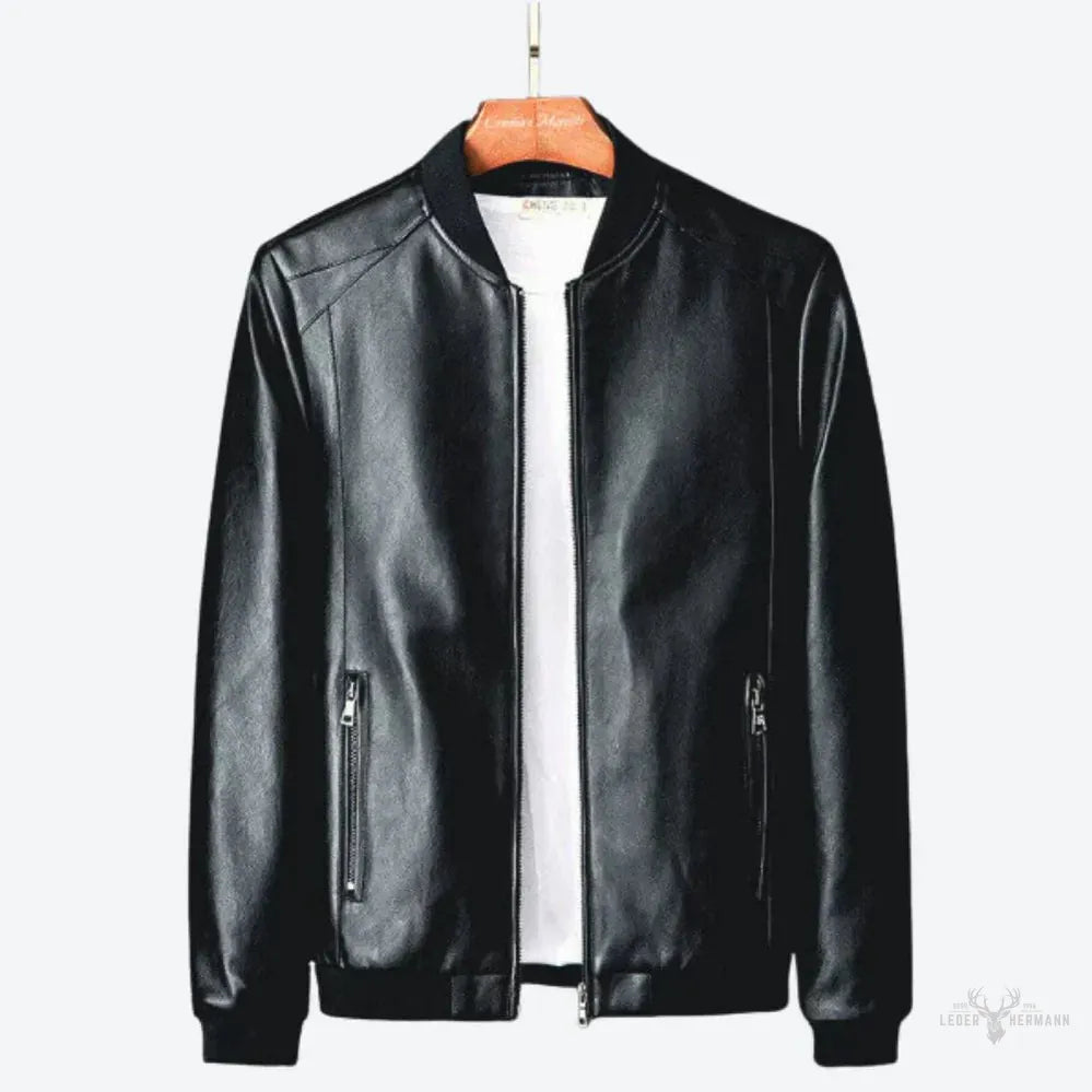 Starlit Rebel - Elegante Lederjacke für einen kühnen Stil