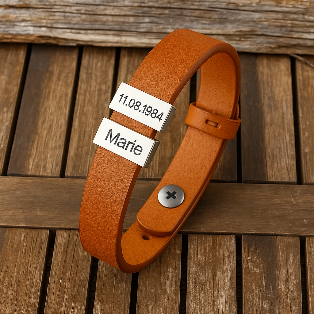 Individuell Graviertes Armband