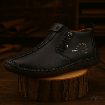 Hermann`s bequeme Leder Schuhe für den Altag