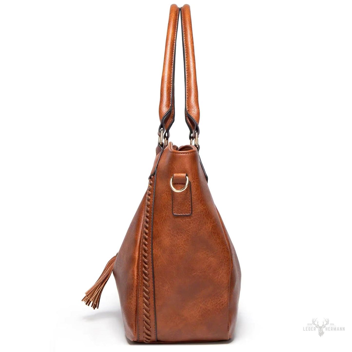 Nellie’s Élegance Raffinée | Elegante Leder-Schultertasche