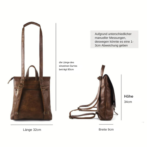 Stylischer Harper Retro-Rucksack mit vielseitigen Funktionen