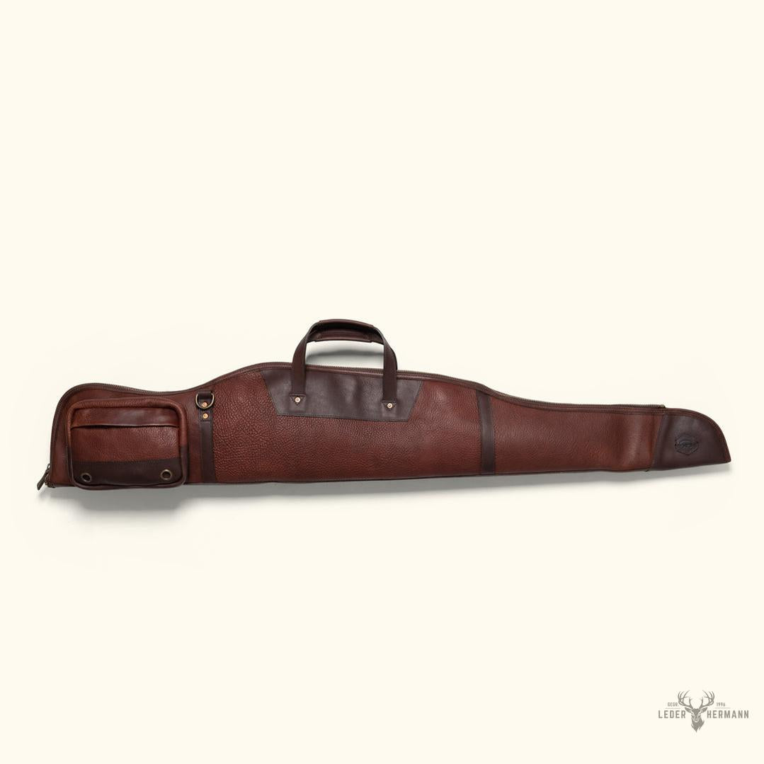 Elegante Dakota-Lederhülle für Gewehr – vollständig aus luxuriösem Leder