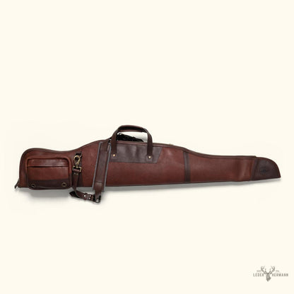 Elegante Dakota-Lederhülle für Gewehr – vollständig aus luxuriösem Leder
