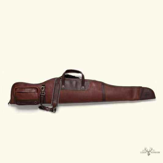 Elegante Dakota-Lederhülle für Gewehr – vollständig aus luxuriösem Leder