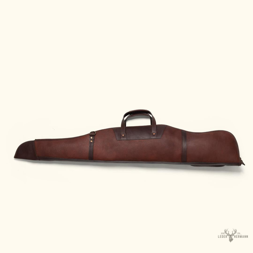 Elegante Dakota-Lederhülle für Gewehr – vollständig aus luxuriösem Leder